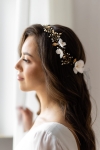 Wianek Noelia z kwiatami
